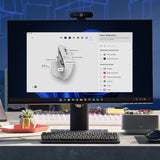 Logitech MX Master 3S - Wireless Performance Mouse with Ultra-fast Scrolling, Ergo, 8K DPI, Track on Glass, Bluetooth, Pale Grey