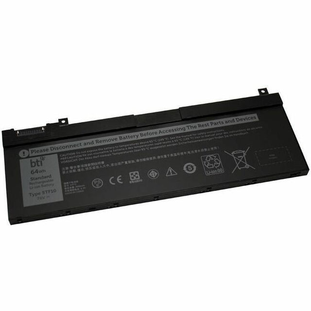 BTI 5TF10-BTI 7.6V 64WHR LI-ION BATTERY 0RY3F9, 451-BCGO, 5TF10, CN-0RY3F9, RW15F, RY3F9