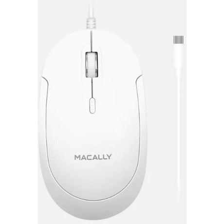 USB-C OPTICAL MOUSE WHITE
