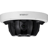 Wisenet PNM-9085RQZ1 20 Megapixel Network Camera - Color - Dome - White - TAA Compliant