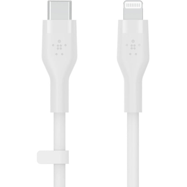 SILICONE USB-C TO LTG 1M WHT