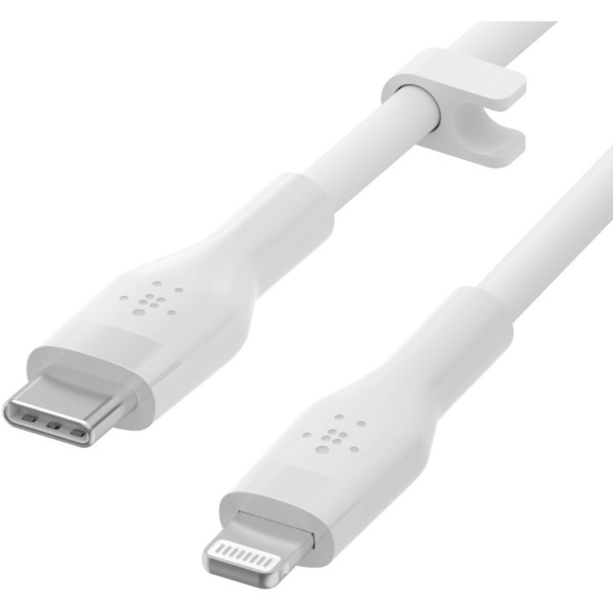 SILICONE USB-C TO LTG 1M WHT