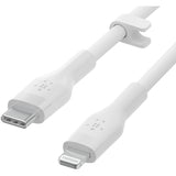 SILICONE USB-C TO LTG 1M WHT