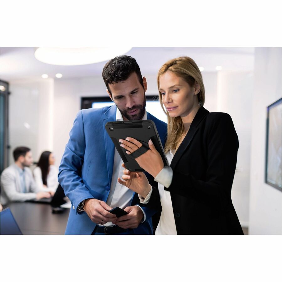 CTA Digital Protective Case with Built-in 360 Degree Rotatable Grip Kickstand for Samsung A7 Lite