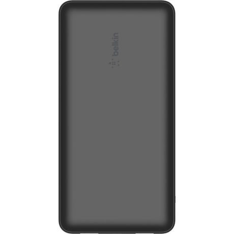 Belkin 15W 3-port USB Power Bank - 20K mAh - 2xUSB-A (12W), 1xUSB-C (15W) - Portable Charger - w/ USB-A to USB-C Cable - Black