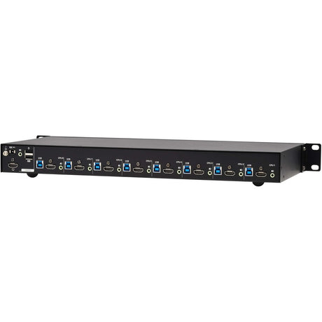 Eaton Tripp Lite Series 8-Port 4K HDMI/USB KVM Switch - 4K 60 Hz Video/Audio, USB Peripheral Sharing, 1U Rack-Mount, TAA