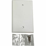 Eaton Tripp Lite Series Safe-IT Blank Wall Plate, Antibacterial, Ivory Matte, TAA