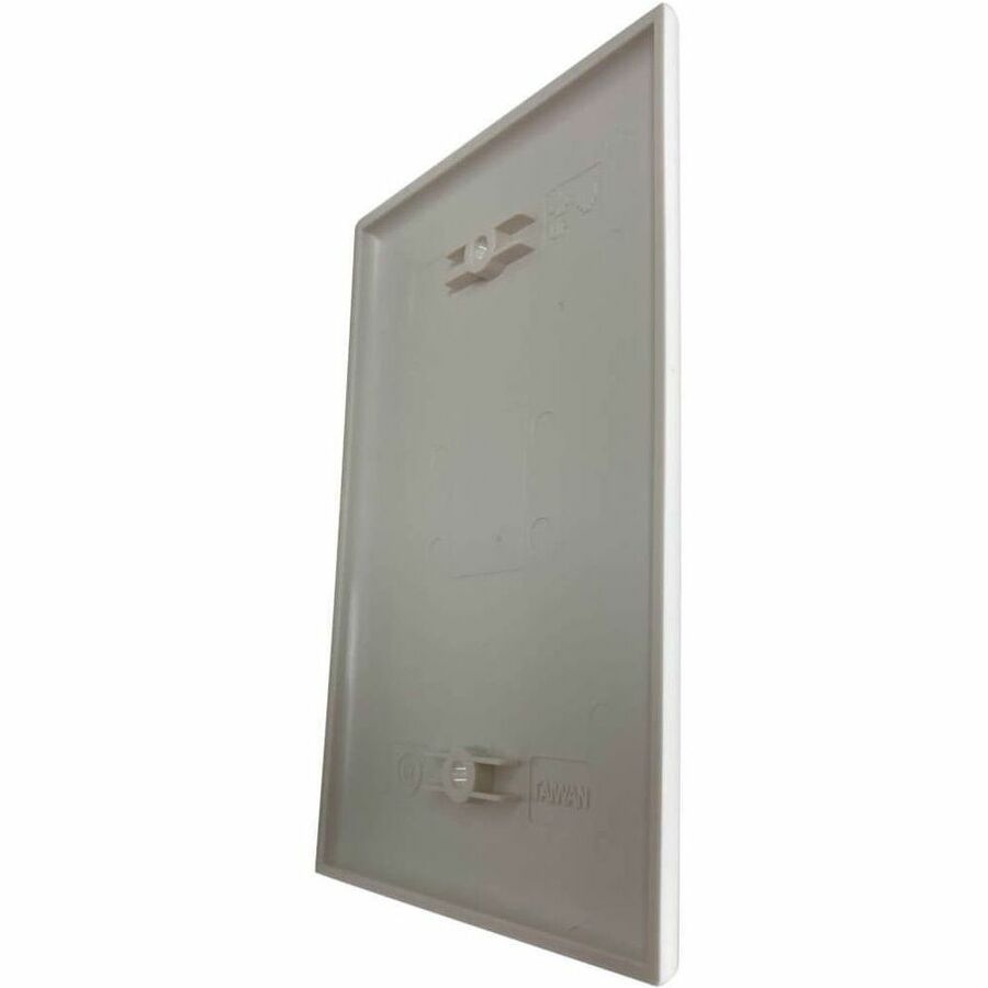 Eaton Tripp Lite Series Safe-IT Blank Wall Plate, Antibacterial, Ivory Matte, TAA
