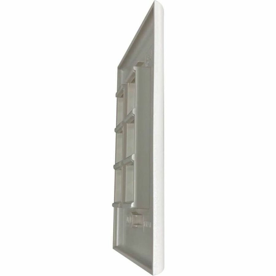 Eaton Tripp Lite Series Safe-IT 6-Port Single-Gang Keystone Wall Plate, Antibacterial, Ivory Matte, TAA