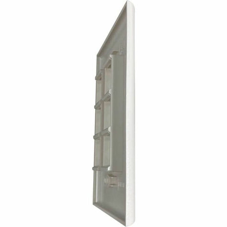 Eaton Tripp Lite Series Safe-IT 6-Port Single-Gang Keystone Wall Plate, Antibacterial, Ivory Matte, TAA