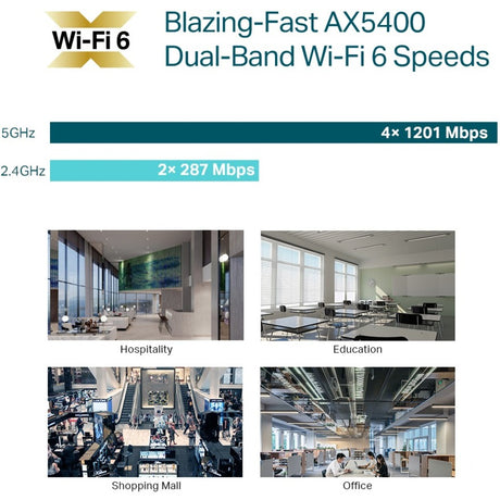 AX5400 Ceiling Mount WiFi 6 AP