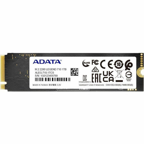 LA SSD M.2 PCIE LEGEND 710 1TB