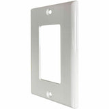 Eaton Tripp Lite Series Safe-IT Single-Gang Antibacterial Wall Plate, Decora Style, Ivory, TAA