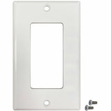 Eaton Tripp Lite Series Safe-IT Single-Gang Antibacterial Wall Plate, Decora Style, Ivory, TAA