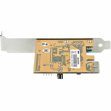 StarTech.com 1-Port PCI Express Serial Card, PCIe to RS232 (DB9) Serial Interface Card, 16C1050 UART, COM Retention, Low Profile, Win & Linux