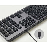 Macally UCZKEYHUBACSG Keyboard