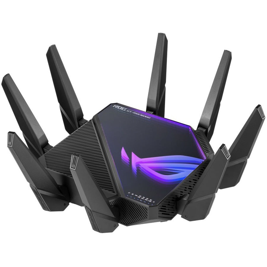 Asus ROG Rapture GT-AXE16000 Wi-Fi 6E IEEE 802.11ax Ethernet Wireless Router