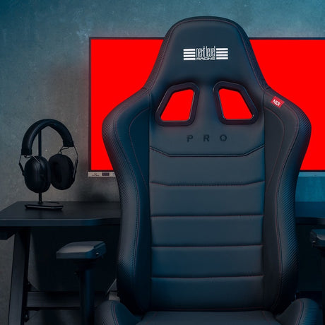 Next Level Racing Pro Gaming Chair Black Leather Edition