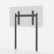 HECKLER AV WALL STRUCTURE-BLACK