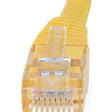 StarTech.com 20ft CAT6 Ethernet Cable - Yellow Molded Gigabit - 100W PoE UTP 650MHz - Category 6 Patch Cord UL Certified Wiring/TIA