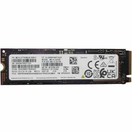 HP Z Turbo 2 TB Solid State Drive - M.2 2280 Internal - PCI Express NVMe (PCI Express NVMe 4.0 x4)