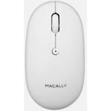 Macally Rechargeable Bluetooth Optical Mouse for Mac and PC (BTTOPBAT)