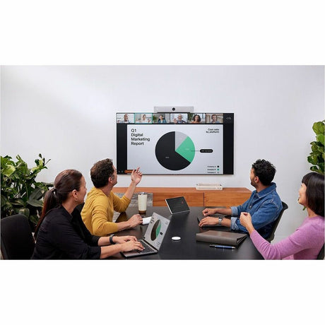 Cisco Webex Room Bar (First Light Color) with Table-stand Room Navigator