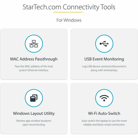 StarTech.com USB C Multiport Adapter, 4K 60Hz HDMI HDR10 Video, 3 Port 5Gbps USB 3.2 Hub, 100W PD PassThrough, GbE, Mini Travel Dock