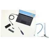 StarTech.com 11x18in Anti Static Mat, ESD Mat for Electronics Repair on Tables or Desks, Flexible Work Pad, Detachable Grounding Wire
