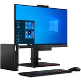 Lenovo ThinkCentre M70q 11DT00FEUS Desktop Computer - Intel Core i5 10th Gen i5-10400T - 16 GB - 512 GB SSD - Tiny - Black