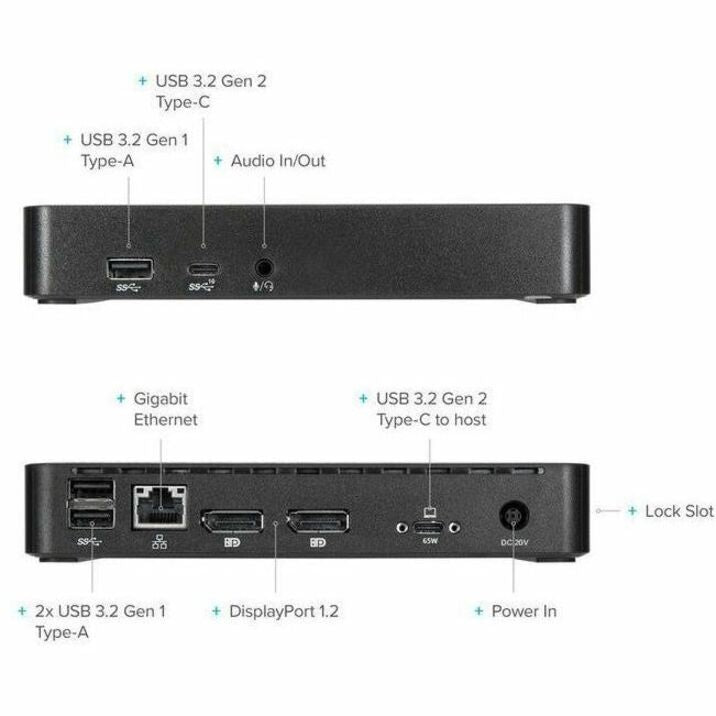 Targus Universal USB-C DV4K Docking Station with 65W Power Delivery
