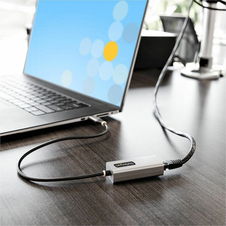 StarTech.com USB-C to Ethernet Adapter, 10/100/1000 Mbps, Gigabit Network Adapter, ASIX AX88179A, 1ft/30cm Cable, Windows/macOS/Linux