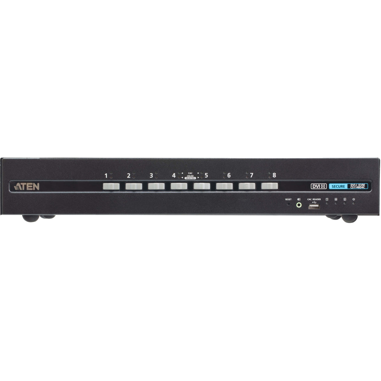 ATEN 8-Port USB DVI Dual Display Secure KVM Switch with CAC (PSD PP v4.0 Compliant)