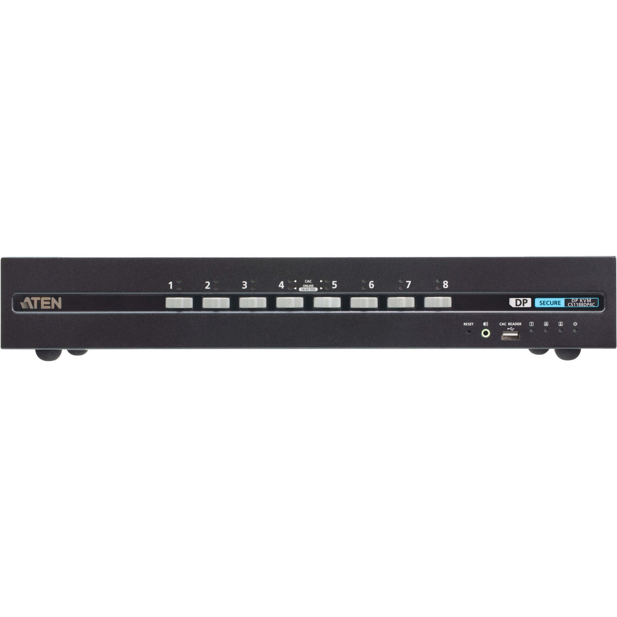ATEN 8-Port USB DisplayPort Secure KVM Switch with CAC (PSD PP v4.0 Compliant)