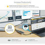 USB TO DUAL HDMI ADAPTER