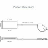 USB TO DUAL HDMI ADAPTER