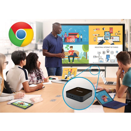 ViewSonic ViewBoard IFP6552-1C-C1 - 4K Interactive Display, WiFi Adapter, Fixed Wall Mount, Chromebox - 400 cd/m2 - 65"