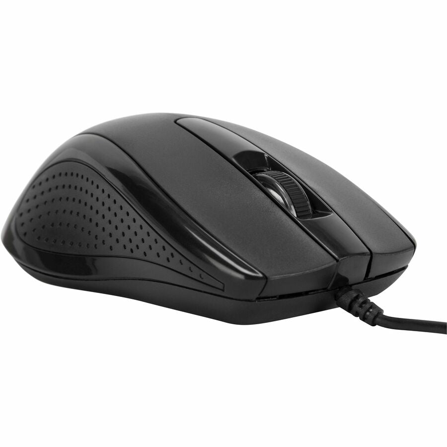 Targus Full-Size Optical Antimicrobial Wired Mouse
