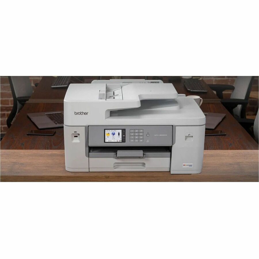 Brother MFC-J6555DW Wireless INKvestment Tank Inkjet Multifunction Printer - Color