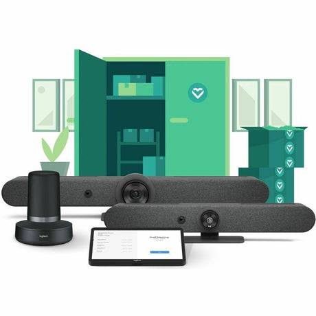 Logitech Rally Bar All-in-One Video Bar (Graphite, TAA Compliant)