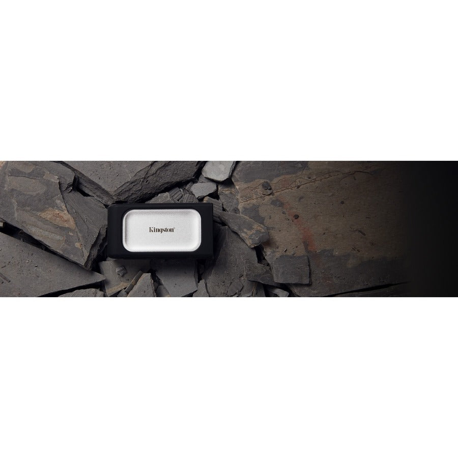 Kingston XS2000 400 GB Portable Rugged Solid State Drive - External