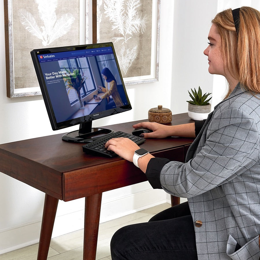 Verbatim Silent Wireless Compact Keyboard and Mouse