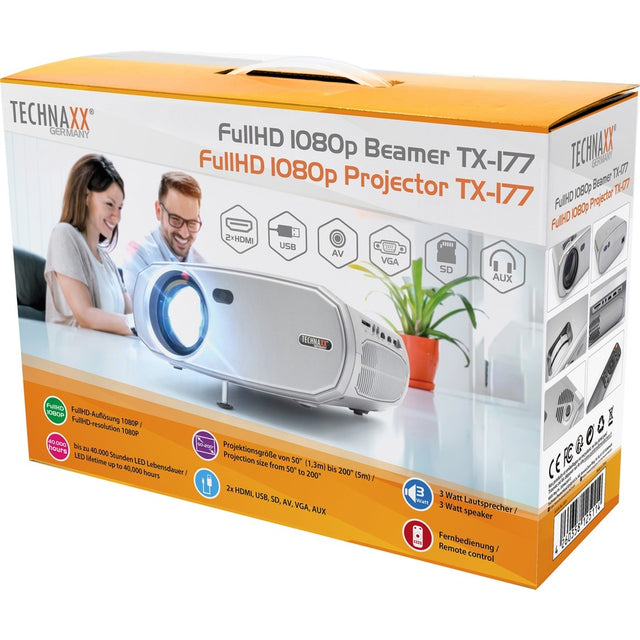 Technaxx TX-177 LCD Projector - 16:9