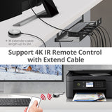 SIIG 2x1 DisplayPort 4K KVM USB 3.0 Switch with Remote Control