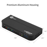2X1 HDMI 2.0 4K HDR USB 3.0 KVM