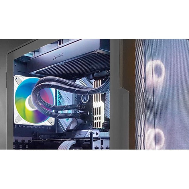 Arctic Cooling Semi-passive 120 mm Case Fan with digital A-RGB | Value Pack - 3 Pack