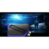 Silicon Power A62 1 TB Rugged Hard Drive - External - Black, Blue