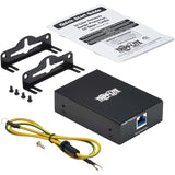 Eaton Tripp Lite Series In-Line Network Surge Protector - 10 Gbps, Cat6a/8, Metal Case, IEC Compliant, TAA