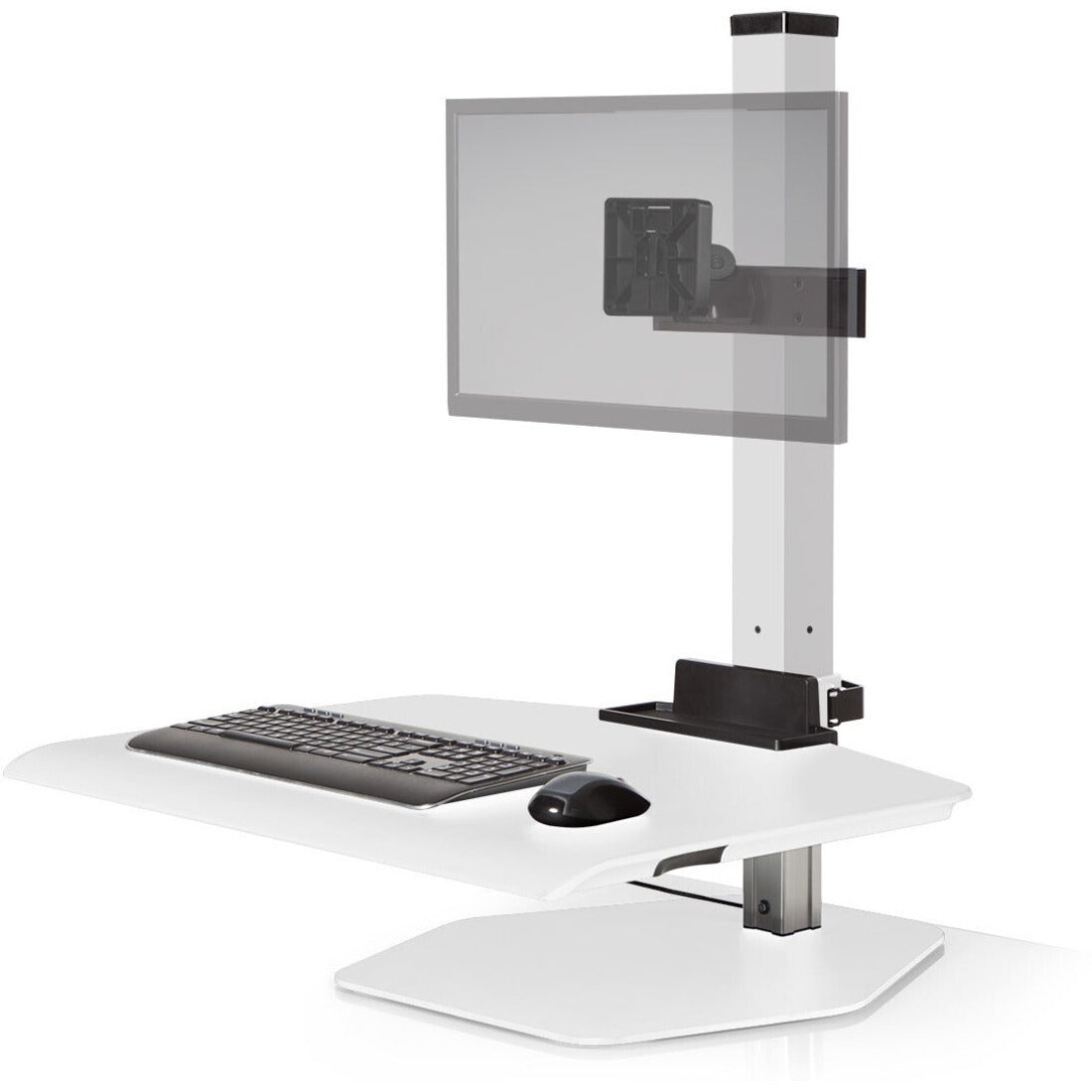 HAT Winston Workstation Single Freestanding Sit-Stand