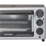 Proctor Silex 4 Slice (Black) & (Silver) Toaster Oven